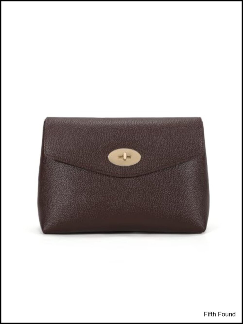 Leather Makeup Bag Travel Cosmetic Pouch Clutch Purse